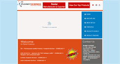 Desktop Screenshot of planetscience.in